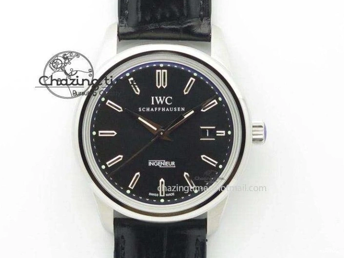 MIROTIME 1221 Mark XVI 1:1 Best Edition MK Maker SS Black Dial A2892 On Black Leather Strap Chic 7371